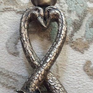 Swan Candleabras X2 Swan Candle Holders